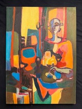 MARCEL MOULY PAINTING ON CANVAS , SIGNED AND SEALED picture
