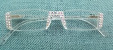 Sassy Fine Austrian  Clear AB Crystal Crystals Reading Glasses Readers  picture