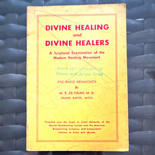 M. R. De Haan Divine Healing and Divine Healers Paperback Healing/Prayer English picture