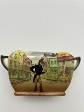 Royal Doulton Dickens Ware Alfred Jingle D5175 Handled Dish Vintage – CHIP picture