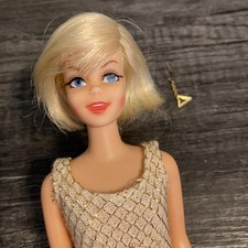 Vintage TNT Casey #1180 Twist N Turn Doll w/ Original Earring & Swimsuit - MINTY picture