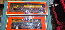 Lionel O Gauge Union Pacific Rail-Truck Service Flat Car w/ Truck Load picture
