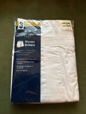 Stafford 3-Pack Men's Sz Medium, Woven Boxers, picture