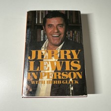Jerry Lewis In Person 1982 Signed HCDJ picture
