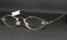 Vintage HARRY'S 053 60 UNIQUE RARE RIMLESS EYEGLASSES GLASSES 48-18-140 Germany picture