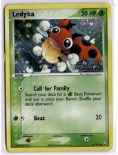 Ledyba 64/109 Common Team Rocket Returns Pokemon Reverse Holo Lightly Played picture