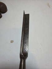 Vintage G.I MIX & Co No. 1 EX 1” Wide 15 1/2” Long Wood Gouge Tool picture