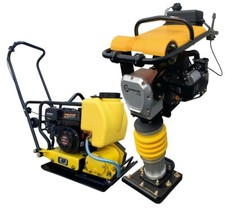 6.5HP Tamper Rammer AND6.5HP Gas Plate Compactor W/Water Tank COMBO Model 2026 picture