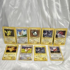 Pokemon TCG Gym Challenge Lot 9 Lt. Surge Pikachu Magnemite Voltorb picture
