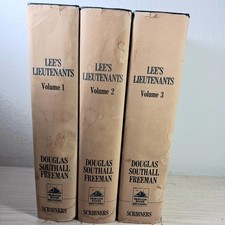 LEE’S LIEUTENANTS 3 Volume Set by Douglas Southall Freeman picture