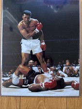 Muhammad Ali signed 8x10 Photo GFA COA Authentic Boxing Over Liston picture
