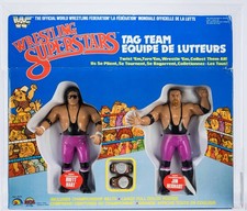 1986 WWF *HOLY GRAIL* LJN Hart Foundation FACTORY SEALED red label AFA 75 85 85 picture