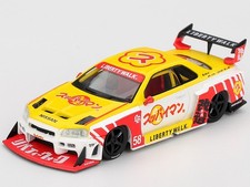 NISSAN LB-ER34 SUPER SILHOUETTE SKYLINE RHD SUPPAIMAN 1/64 BY MINI GT MGT01204 picture
