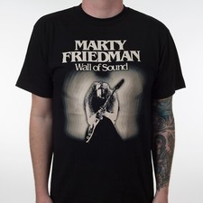 Retro Marty Friedman Wall Of Sound Gift For Fan Black All Size Shirt  SS65 picture