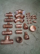 Listing TitleNIBCO Press System Copper Fittings Lot – Brand New 29-Pc Set  picture