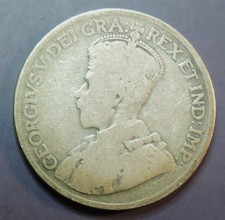 Canada 1918 .925 Silver 25 Cents picture