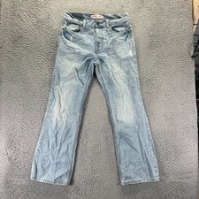 Vintage Mossimo Jeans Mens 32x32 Blue Cotton Denim Bootcut Faded Workwear Retro picture