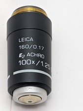 LEICA E2 ACHRO 100X/1.25 OIL Microscope Objective 160/0.17 RMS picture