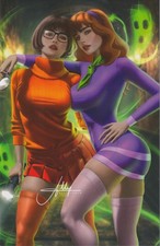 Artist Alley Jinkies Daphne and Velma Ally Loren Nice Virgin Variant NM+ picture