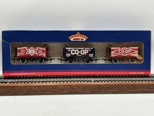 Bachmann OO 37-081Y Set Of 3 Private Open Goods Wagons ‘Birmingham’ - EXCELLENT picture