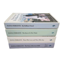 Elena Ferrante Lot Complete Series Neapolitan Novels Set of 4 Books Europa 1-4 picture