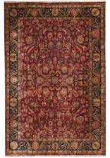 Fascinating 9x13 Authentic Handmade Indo Rug PIX-8670 picture