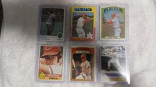 Lot of 6 TOPPS Baseball 1970's Pete Rose Cincinnati Reds NM Vintage Cards LOOK picture