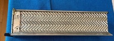 Vtg French Pate En Croute Metal Baking Mold Game Pie Aspic Embossed Hard to Find picture