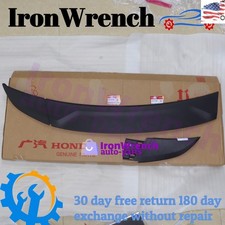 OEM R+L Hood Garnish Upper Molding Trim for Honda 15-20 Fit picture