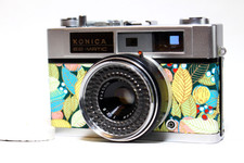 Japanese Leaf Rare Film Tested [Near Mint] Konica Film Camera EE-MATIC Deluxe picture