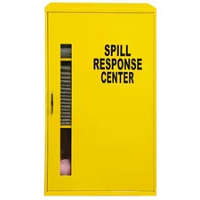 Condor 35Zt06 Spill Kit, 17 Gal Volume Absorbed Per Kit, Wall Cabinet, Yellow picture