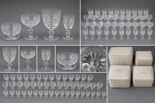 Waterford Donegal Crystal 47 Pc Service for 12 Signed Missing 1 Goblet picture