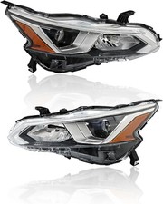 For 19-21 Nissan Altima VC-T SR Sedan Headlight Lamp Halogen Chrome Left+Right picture