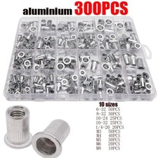 M3 M4 M5 M6 M8 M10 Aluminum Flat Head Rivet Nuts NutsInsert Cap Thread Insert picture
