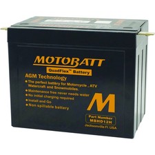 Motobatt Battery For Harley-Davidson XLH (Sportster Electric Start) 1000cc 67-78 picture