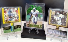 Barry Sanders (3 Card Die Cut Lot) Pacific 1995 Pro Bowl 1996/1997 The Zone SP picture