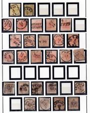 Austria 1860-1864 Specialized Collection Of 47 Of The First Issues To The 9 Kr. picture