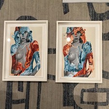 Tristan Eaton Signed and Numbered (Diptych Framed Set) with COA picture