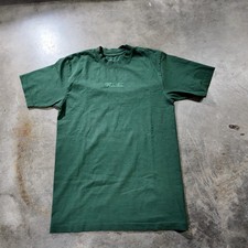 Primitive Skateboarding Tee Mens M Green Embroidered Script Logo Skate T-Shirt picture