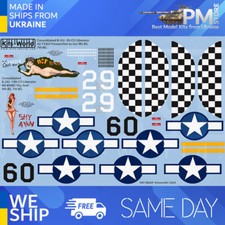 Kits World KW148269 1/48 Decal for Consolidated B-24J Liberator Frozen/Hot-to-Go picture