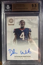 2017 Panini Encased Rookie Endorsements Deshaun Watson RC Gold /10 Auto RE-DWS picture