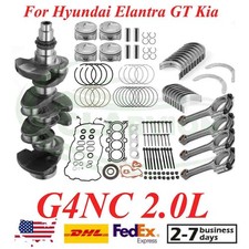 G4NC 2.0L GDI NU Engine Overhaul Rebuild Kit w/ Crankshaft Rods Fit Hyundai KIA picture