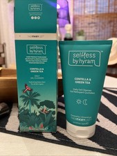 SELFLESS BY HYRAM - CENTELLA & GREEN TEA DAILY GEL CLEANSER NIB 5oz picture