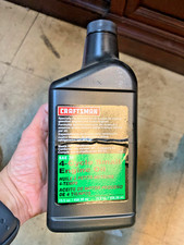 4PK CRAFTSMAN ELITE 4-CYCLE ENGINE MOTOR OIL 15.5oz BOTTLES BRIGGS KOHLER HONDA picture