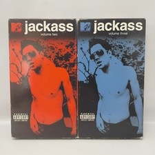 Jackass - Volume Two & Three VHS 2002 MTV Johnny Knoxville Series picture