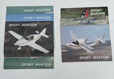 Sport Aviation Magazine 1984 Lot 7 Issues, EAA Experimental Aircraft Association picture