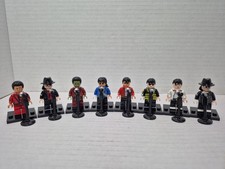 Michael Jackson Set Of 8 Custom Minifigures Music Producer  picture