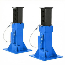 22 Ton Axle Stand 1 Pair Pin Type Jack Stand for Truck 33-50cm Adjustable Height picture