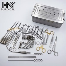 New Tonsillectomy and Adenoidectomy 30 pcs Set Surgical Instruments Kit with Box picture