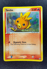 Pokémon TCG Torchic 69/106 EX Emerald 2005 Holo Rare Stamped Card MP  picture